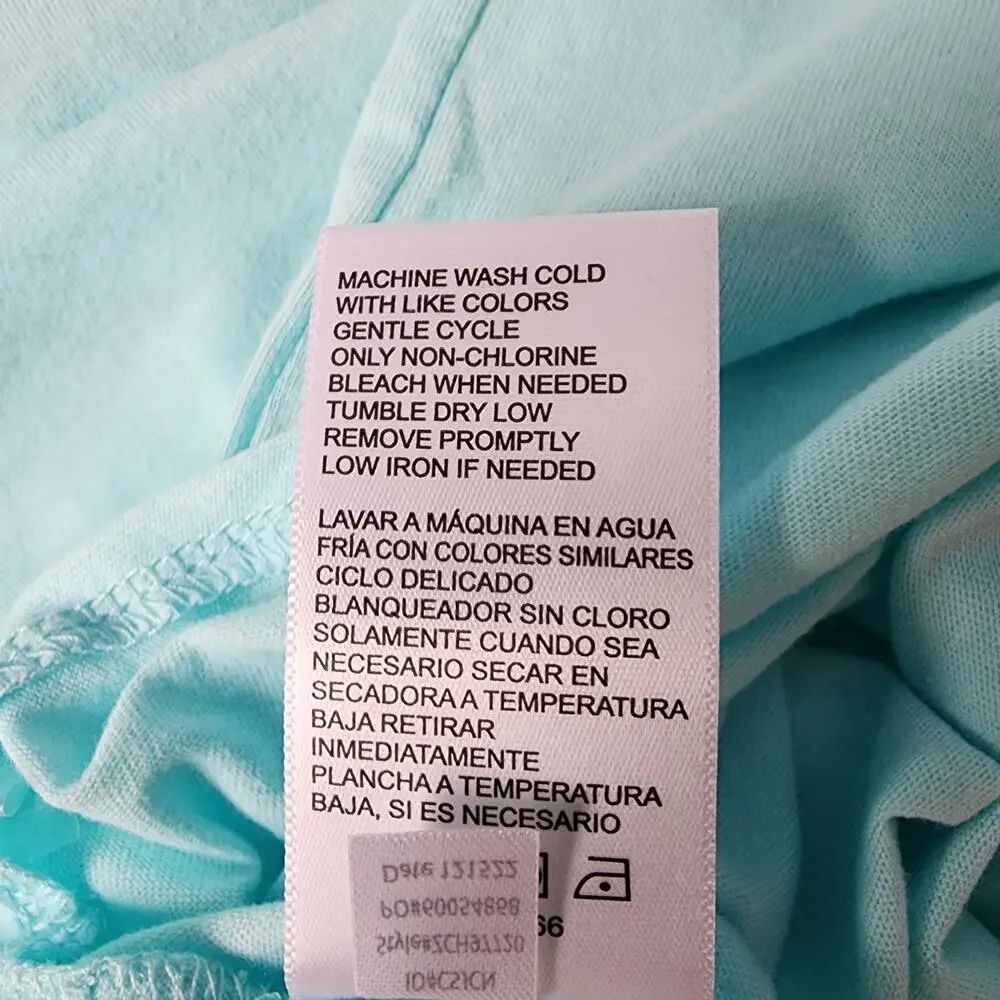 NWT Carole Hochman 2-Piece Pajama Set Aqua Blue | Cozy Lounge Sleepwear Women 2X - Picture 15 of 16